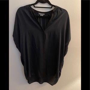 Vince silk button down top